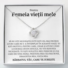 Cadou Femeia Vietii – Colier Love Knot - dalora.ro