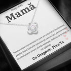 Cadou Mama – Colier Love Knot Fiica II - dalora.ro