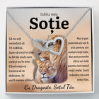 Cadou Sotie – Colier Inimi Lei - dalora.ro