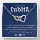 Cadou Iubita – Colier Inimi Blue - dalora.ro
