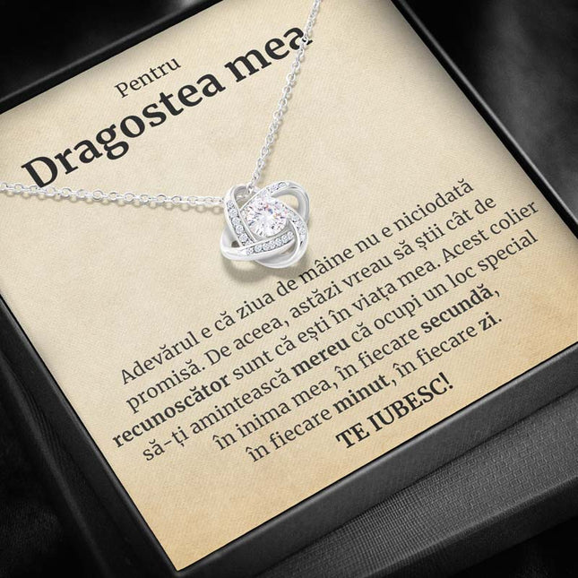 Dragostea – Colier Love Knot - dalora.ro