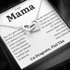 Cadou Mama – Colier Inimi Fiu “Importanta” - dalora.ro