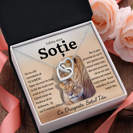Cadou Sotie – Colier Inimi Lei - dalora.ro
