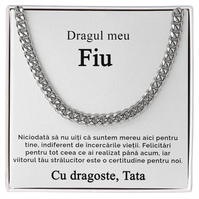 Cadou Tata – Colier Eternal Fiu