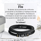Cadou Fiu – Bratara Piele - dalora.ro